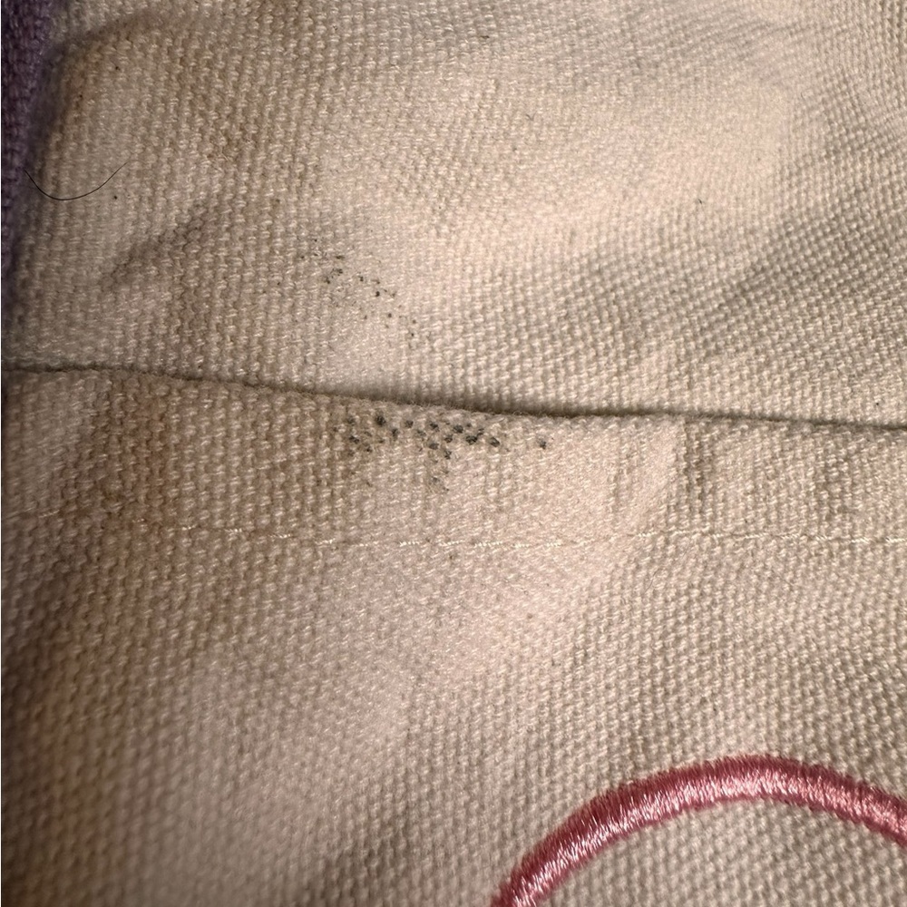 Trader Joes Pastel Purple Lavender Mini Tote Bag 2025 Edition - Picture 3 of 7